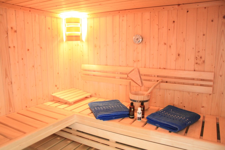 Sauna im Badezimmer