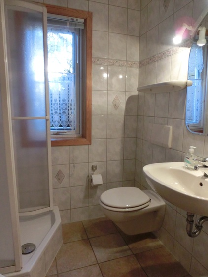 Bad im EG mit Dusche