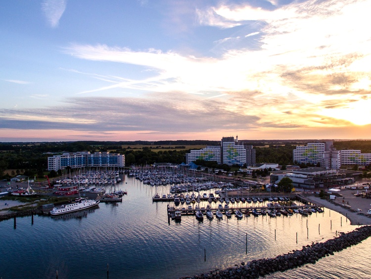 Luftaufnahme Ostsee Resort Dampland