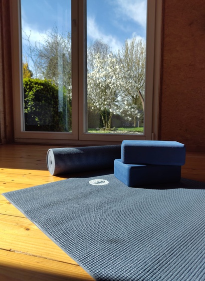 Yoga-Ausstattung zu Ihrer Verfügung