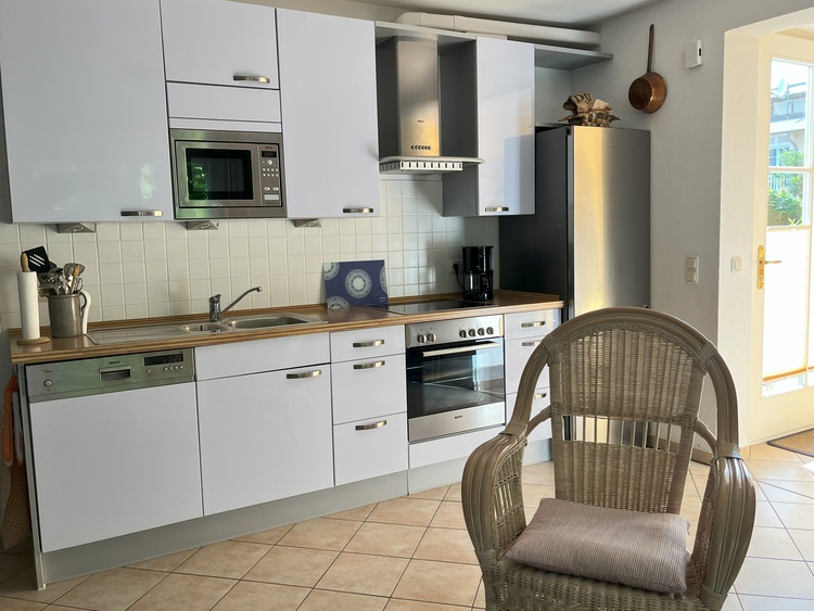 Voll ausgestattete Küche mit allem was Sie benötigen