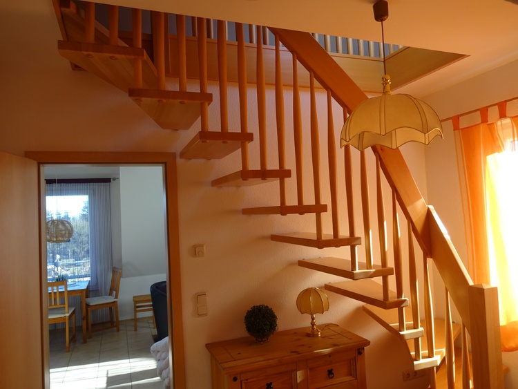 Treppe zum Schlafboden