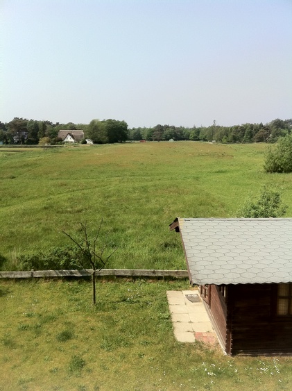 Der Blick von der oberen Terrasse