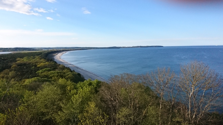 Großer Strand vom Lotsenturm aus