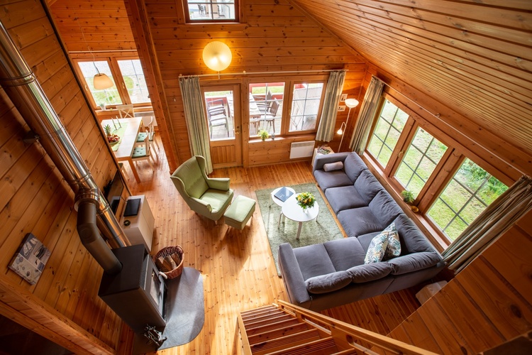 Blick von der Chill-Empore