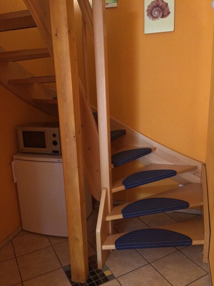 Aufgang zum OG - Schlafen