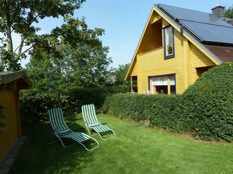 Eingezäunter Garten