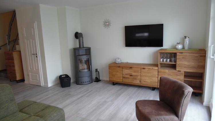 Wohnbereich mit Kamin