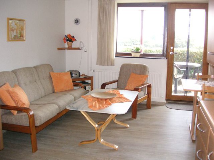 Fewo 1: Wohnraum mit Meerblick