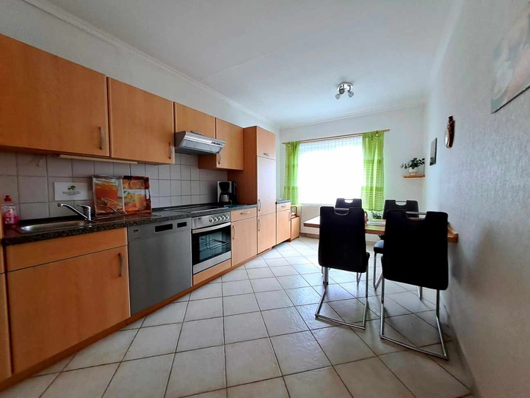 Küche, komplett ausgestattet