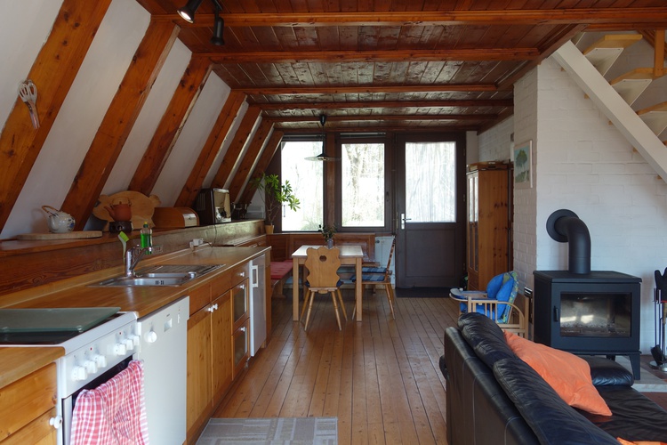 Wohnraum mit Küchenzeile