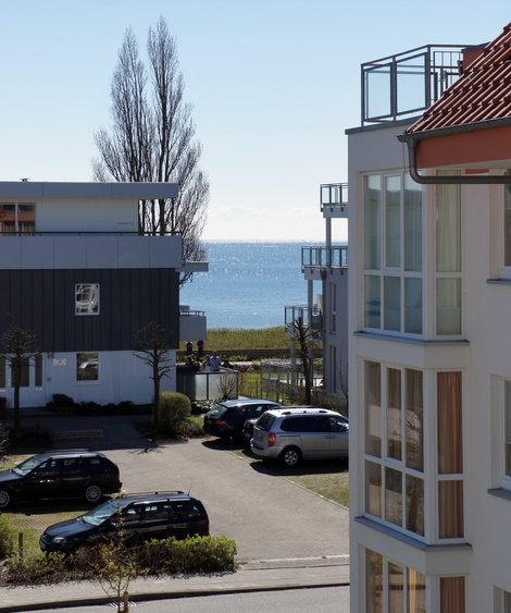 Seitlicher Meerblick