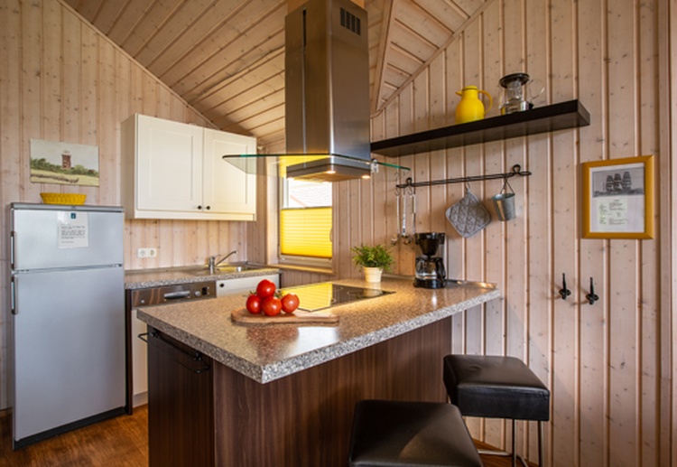 Küche mit Frühstückstresen - Typ C