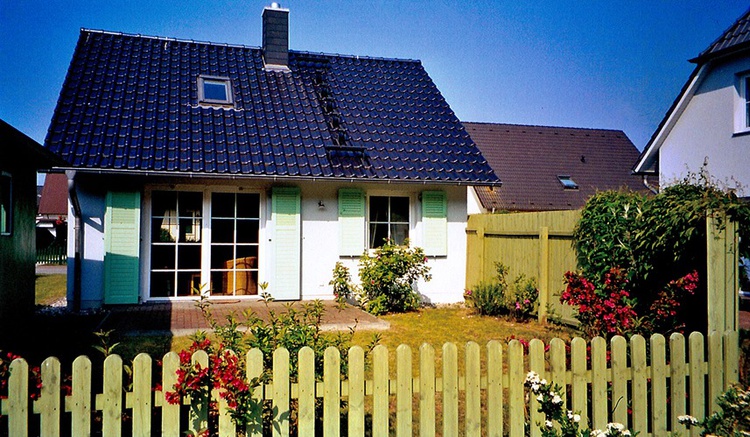 Rückansicht des Hauses