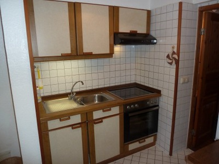 Küche im Ferienhaus Anker