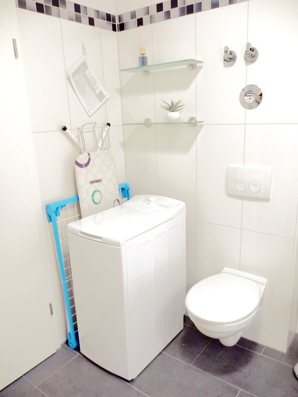 Bad mit Waschmaschine