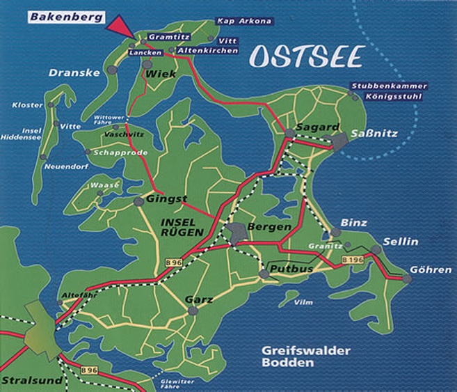 Ferienwohnung Bakenberg, Rügen gepflegte Ferienwohnung Bakenberg