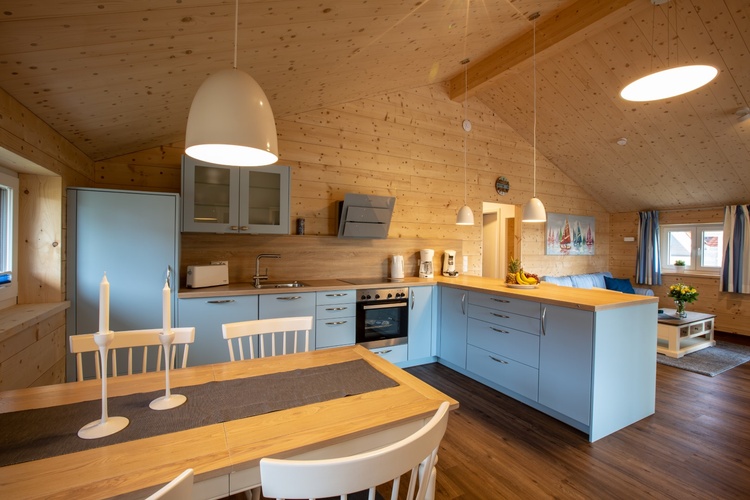 Koch- und Essbereich im Skipperhaus.