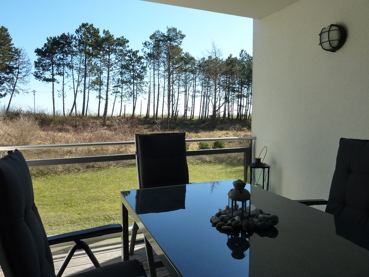 Loggia mit Meerblick