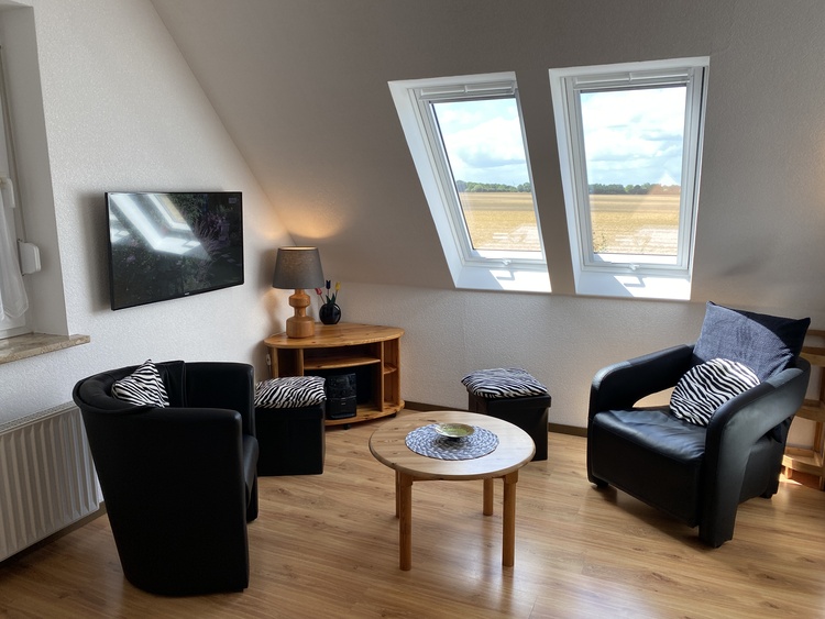 A4 für 2 Gäste Wohnzimmer mit Blick im Dahmer Brook