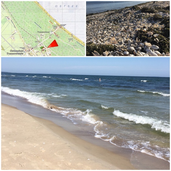 Feiner Sandstrand ca. 800 m