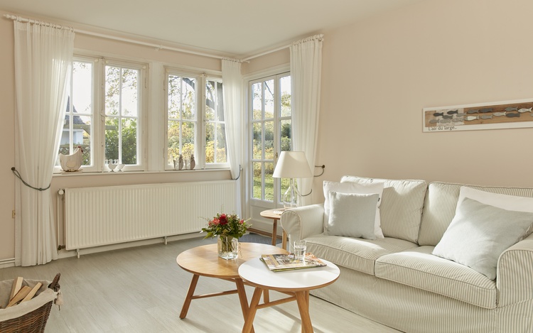 Blick in den rundum Garten