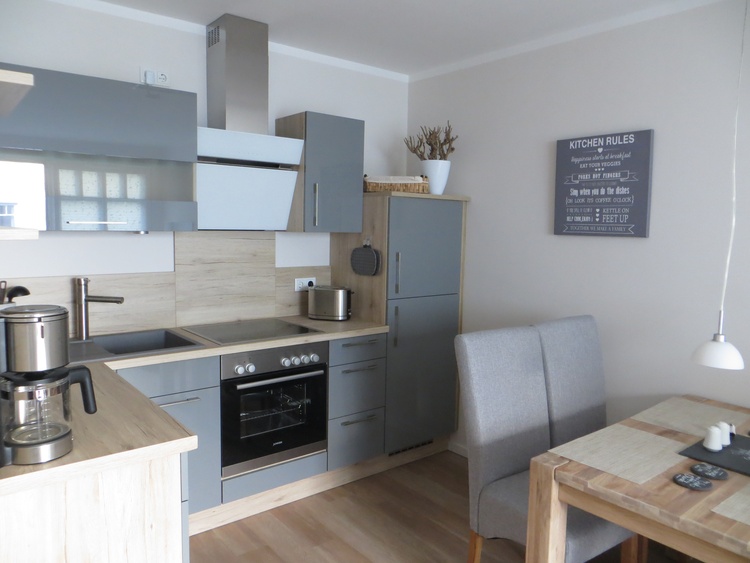 moderne Küchenzeile