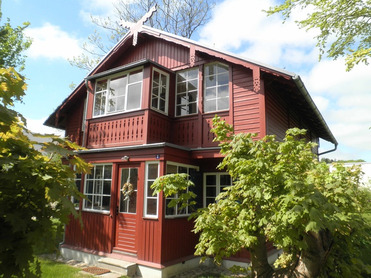 Allgäuhaus Göhren - Vorderansicht Allgäuhaus Göhren - Vorderansicht