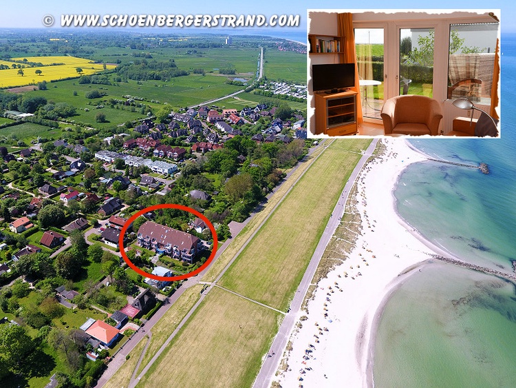 Ferienwohnung Schönberger Strand, Kieler Bucht Ferienwohnung Panorama