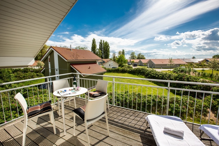 Blick vom Balkon im OG - Typ F Blick vom Balkon im OG - Typ F