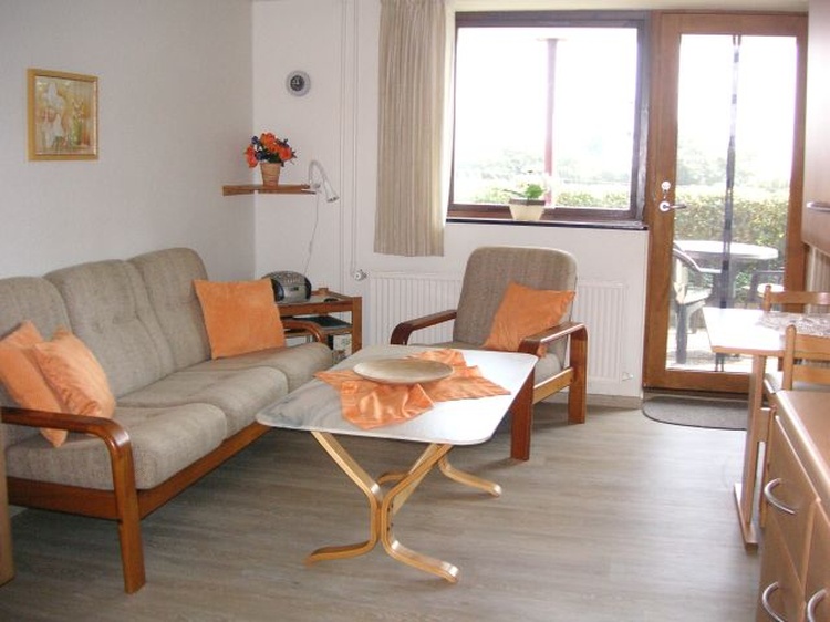 Fewo 1: Wohnraum mit Meerblick Fewo 1: Wohnraum mit Meerblick