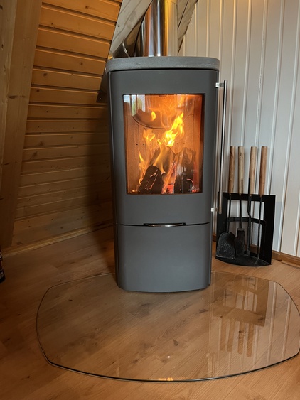 ...gemütlicher Dänischer Kaminofen