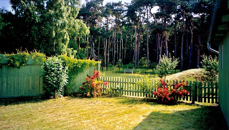Blick aus dem Garten (Terrasse) Blick aus dem Garten (Terrasse)