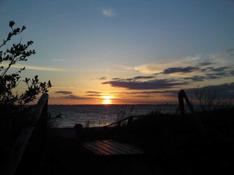 Abendstimmung am Strand Abendstimmung am Strand