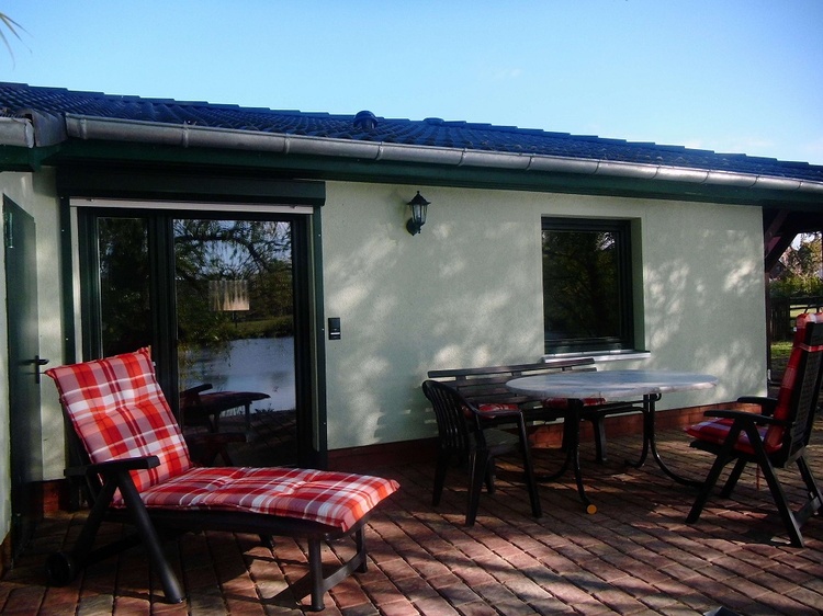 Ferienhaus lila - Terrasse Ferienhaus lila - Terrasse