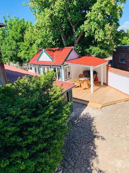 Innenhof/Gartenhaus