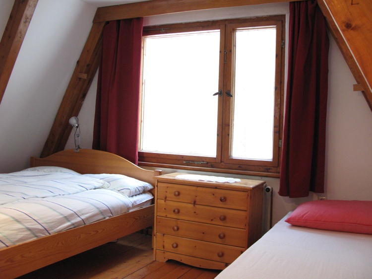 Schlafzimmer zum Wäldchen