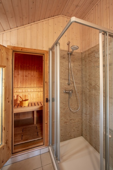 Duschbad mit Sauna - Typ E Duschbad mit Sauna - Typ E
